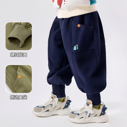 【秋款上新】嘟嘟家儿童运动裤秋装男童慢跑裤秋季潮★ 商品图2
