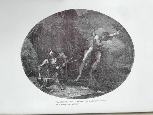 约19世纪后期 班扬《天路历程》 24幅插图 漆布精装16开 商品图13