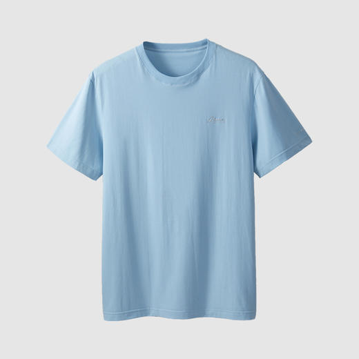 三枪冰泉棉印花圆领短袖男衫24097A211 商品图3