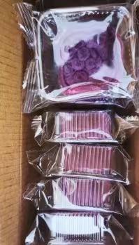 【零食专区】{富含叶黄素脂❗️蓝莓糕豆沙流心糕} 280g/箱(约40g/个)甄选品质原料制作，蓝莓果香浓郁，豆沙软绵，0蔗糖无负担 糕点休闲小零食 商品图5