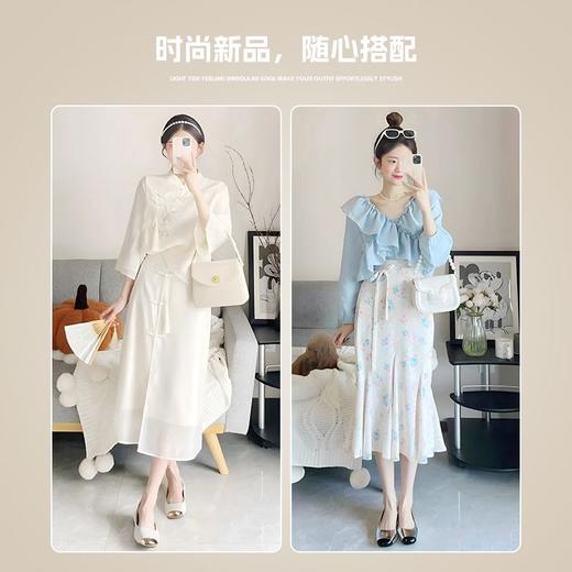 ZHR浅口单鞋女2025新款方头洋气平底ins小皮鞋法式轻便玛丽珍鞋女 商品图9