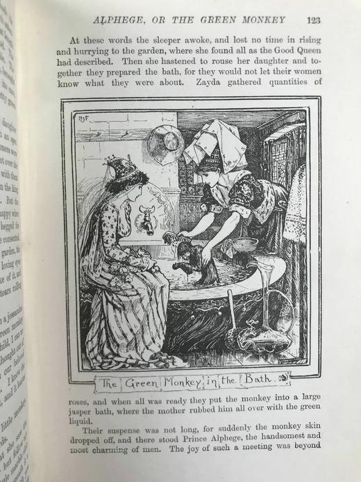 1894年 安德鲁·朗格《黄色童话书》 数十幅精美插图 漆布精装32开 商品图6