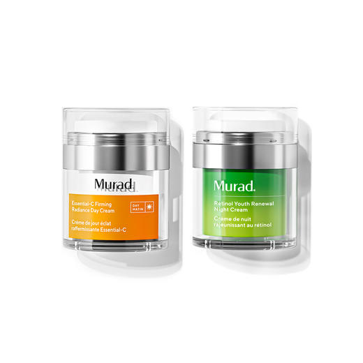 面霜初阶套组  A醇晚霜50ml+VC日霜50ml  Murad慕拉得 商品图0