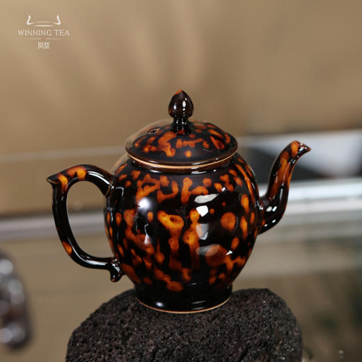 问鼎虎斑天目清留壶 商品图3