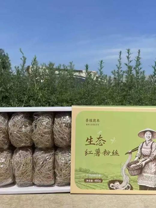 生态红薯粉丝，60gx8包 熟食，便携带 可泡可煮 商品图0