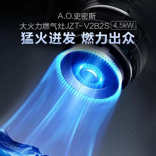 AO史密斯JZT-V2B2S大火力燃气灶 商品图1
