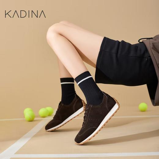 【KADINA】卡迪娜2025春季新款阿甘鞋系带户外运动女休闲鞋KCS254306 商品图1