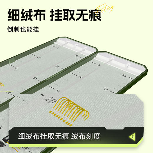 佳钓尼双面子线盒鱼线子线专用收纳盒加长鱼线仕挂盒大容量鱼钩盒 商品图4