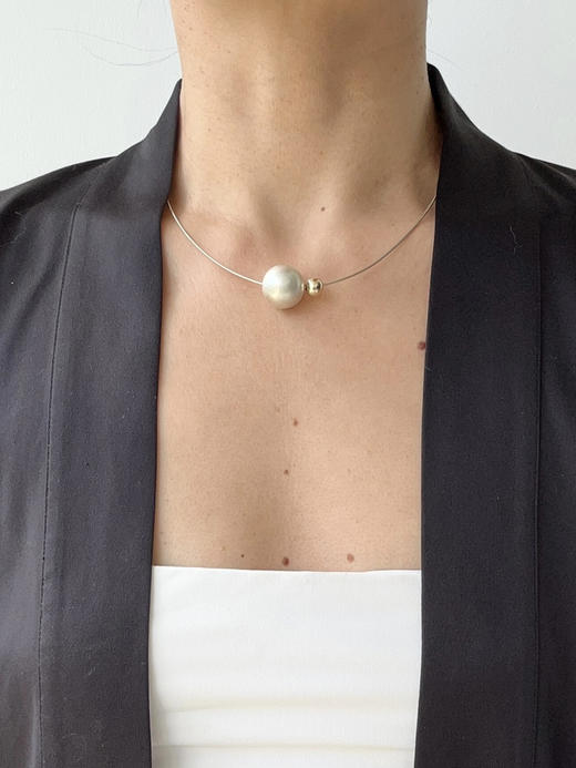 AWU｜中PL-NM  Planet Necklace 8+18mm [ 行星 项链  中] 商品图1