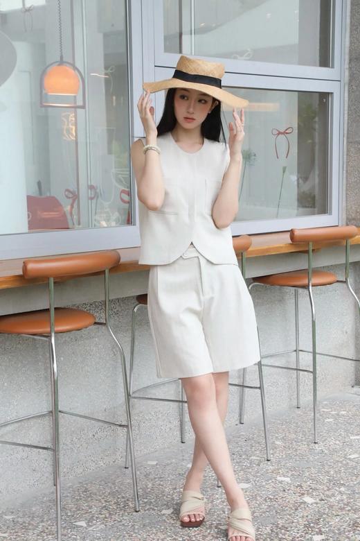 LPIUTY品牌直发！格蕾系秀款奢级TR重工马甲C21924320/短裤C21925028 商品图3