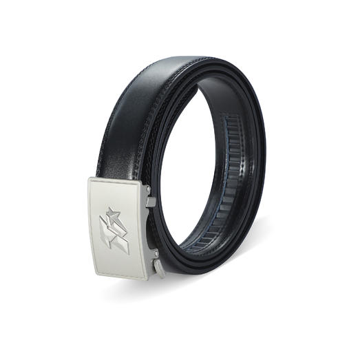 【头层牛皮自动扣腰带】新款男士真皮自动扣简约百搭皮带腰带03h 商品图0