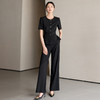 IWY/黑色西装套装女高级感夏季短袖上班通勤工作服面试职业正装25CP745 商品缩略图1