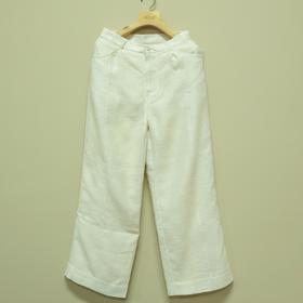 【抖音专属】阔腿裤（24809140-凝脂）