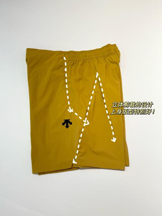 点此购买 迪桑特TRAINING系列综训男士TOUGH梭织运动短裤 ye 321829 商品图13