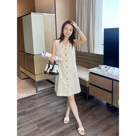 2506416    亚麻小伞裙 C0S 亚麻棉