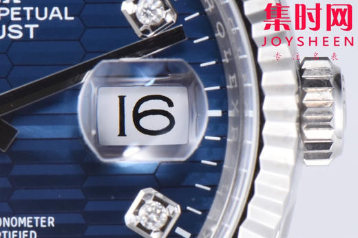 C厂劳力士日志型36mm 格纹钻面 3235机 五珠链 904L钢 男士腕表 小手腕福音 商品图7