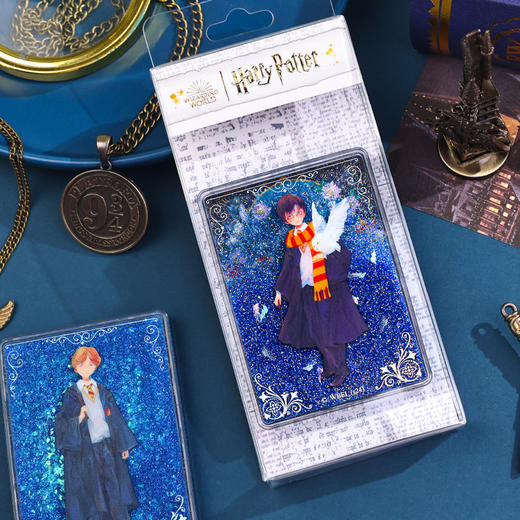 正版授权哈利波特冰箱贴磁吸贴四学院冰箱贴霍格沃兹魔法学院冰箱贴 商品图2