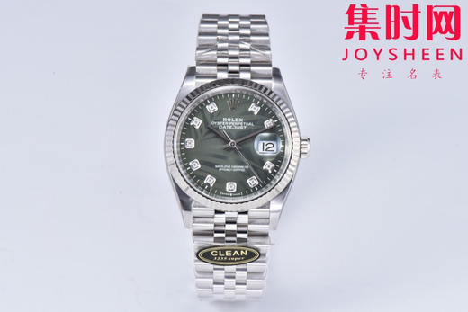 C厂劳力士日志型36mm 棕榈叶面 3235机 五珠链 904L钢 男士腕表 小手腕福音 商品图0