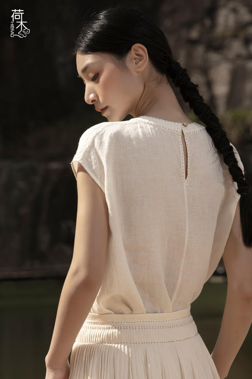 荷木HEMU丨玉清·上衣 商品图3