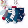 【童足呵护，时尚可爱~】五双装！儿童袜子四季款 婴儿宝宝童袜 男童女童长袜春秋厚款 中筒袜中大童棉袜-QQ 商品缩略图7