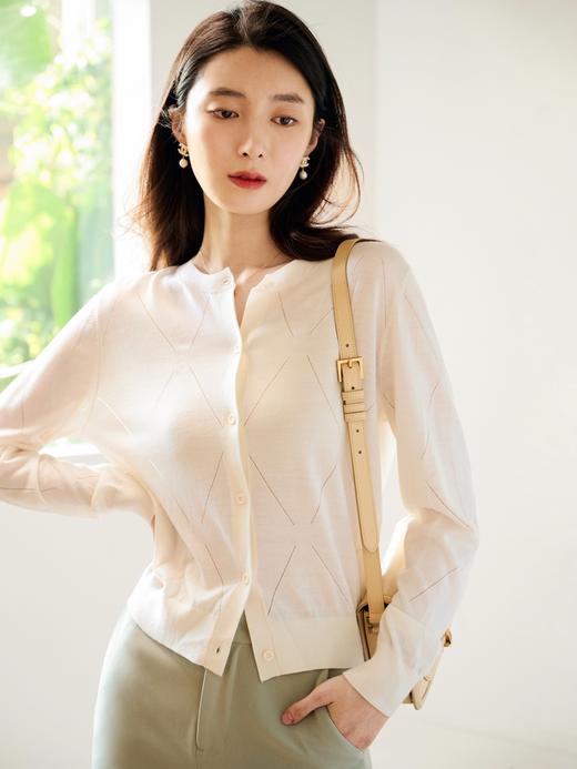 FEIMI秋款羊毛针织衫两件套 商品图0