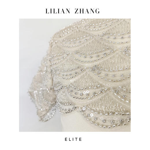 E“定制”——静奢风———巴黎剪影——法式lace拼接优雅连衣裙 2501029 商品图1