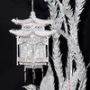 子佩集S999银手工银花丝【凤鸣朝阳宫灯银花丝摆件】大师工坊原创设计（一对）2506 商品缩略图1