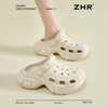 ZHR则则踩屎感增高两穿洞洞鞋女夏季新款凉鞋一脚蹬拖鞋休闲鞋 商品缩略图5
