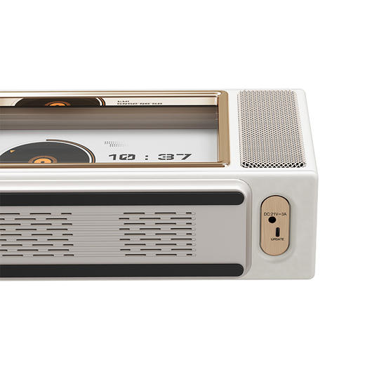 BBS V2透明悬浮歌词音响带字幕蓝牙复古家用带歌词动态相册音响 商品图3