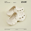 ZHR则则踩屎感增高两穿洞洞鞋女夏季新款凉鞋一脚蹬拖鞋休闲鞋 商品缩略图8