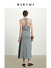 HIDEMI度假系列显瘦弹力自然棉工字背心百搭经典万能连衣裙长裙 商品缩略图8