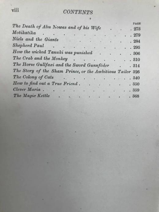 1903年 安德鲁·朗格《深红色童话书》 8幅彩色与大量黑白插图 漆布精装32开 商品图5
