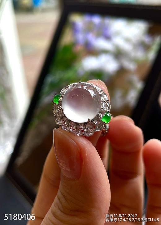 5180406，蛋面戒指。具体价格微信咨询 商品图0