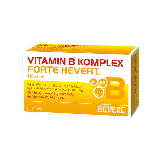 德国Hevert菲德维生素B族 高含量VB【德国直邮 下单请提供身份证正反面】 商品图1