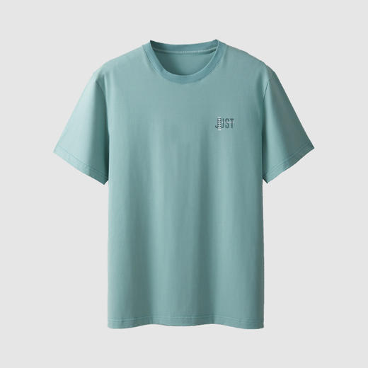 三枪冰泉棉印花圆领短袖男衫24097A211 商品图2