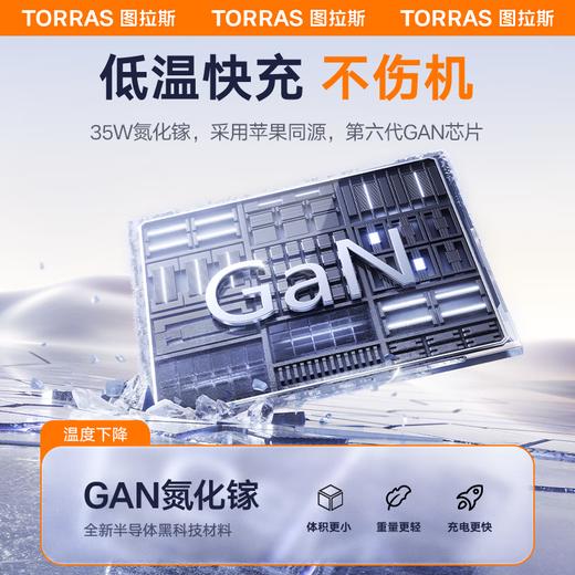 【积分兑换】图拉斯 小冰块Yoga【伸缩线充电器】 35W    CQ9 商品图3