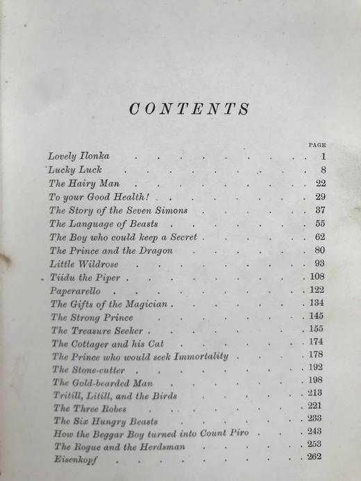 1903年 安德鲁·朗格《深红色童话书》 8幅彩色与大量黑白插图 漆布精装32开 商品图4