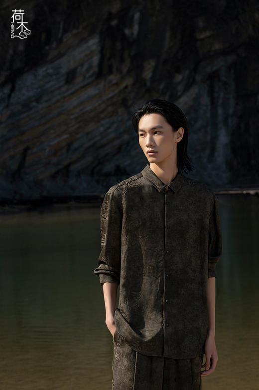 荷木HEMU丨[MEN]羽裳·长袖衫 商品图0