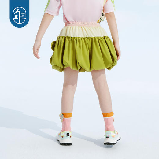 年衣女童半身裙2025夏季新款儿童甜美花苞蓬蓬裙百变盼达半裙 商品图4