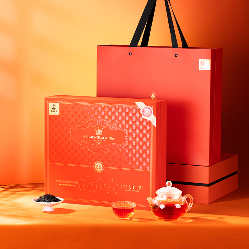 谢裕大 祁门工夫红茶 红韵600礼盒 180g 安徽红茶 礼盒送礼推荐
