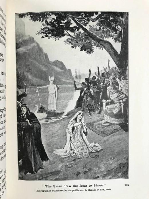 1910年 瓦格纳故事集 16幅插图 漆布精装32开 商品图12