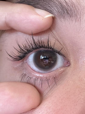 EallaGirl年抛美瞳 小面纱黑 14.2mm