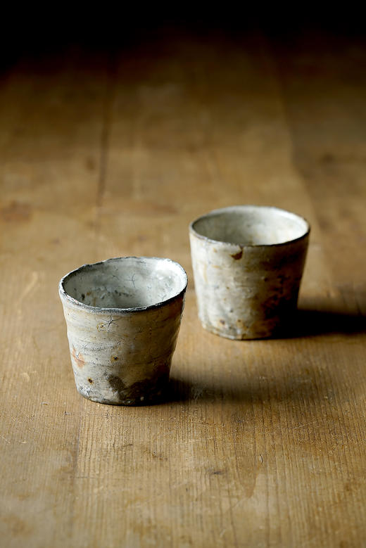 尾形笃46薪粉引｜窑变 商品图0