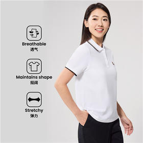 佐丹奴女装25年新款短袖针织POLO衫05315260