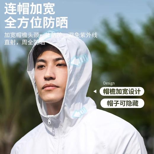 【李宁连帽防晒衣】UPF50+ 透气凉感骑行防晒服 一件顶六件 商品图4