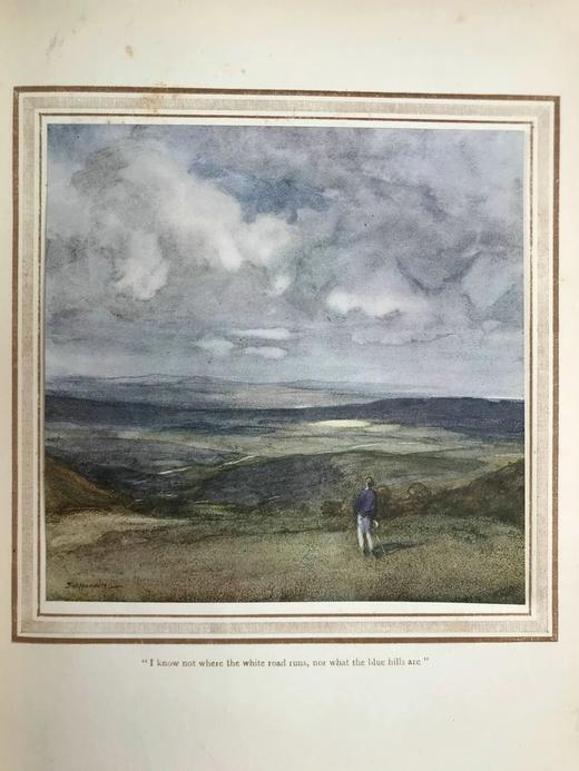 1913年 卢卡斯《宽广大道》 16幅彩色手工贴图 漆布精装16开 商品图8