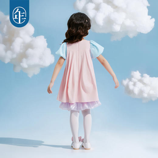 年衣童装女童连衣裙夏季2025新款儿童花苞公主百变盼达连衣裙 商品图4