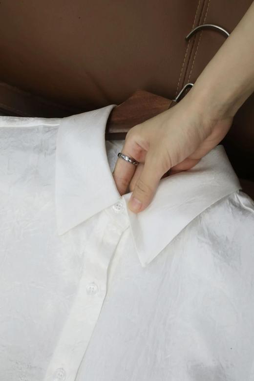 LPIUTY品牌直发！极简老钱风醋酸衬衫 C2288012 商品图10