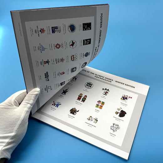 《五环荣耀》历届冬奥会会徽和吉祥物纪念银章  含纯银35克 商品图4