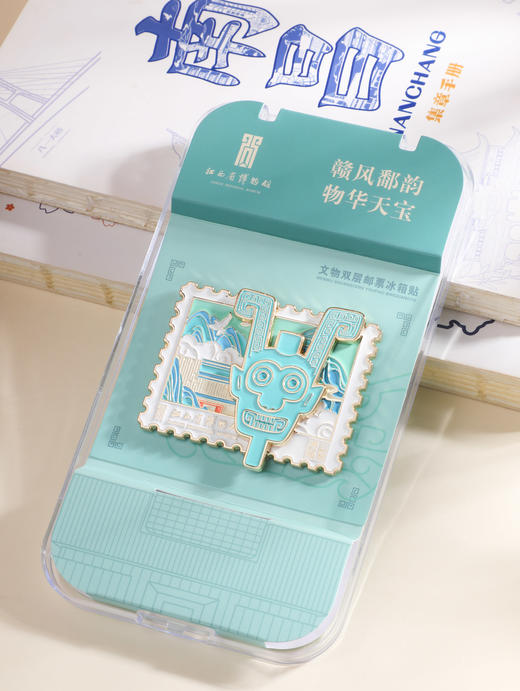文物双层邮票冰箱贴 商品图3